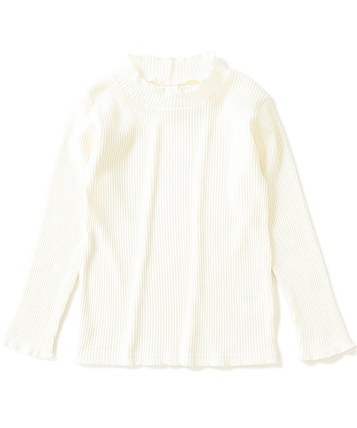 devirock（デビロック）の「リブ長袖Tシャツ（Tシャツ/カットソー・キッズ・ライトブラウン/ブラック/パープル系その他/テラコッタ/オフホワイト/モカ・110cm/160cm/120cm/100cm/150cm/130cm/140cm）」の13枚目の写真