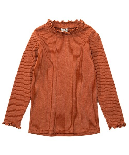 devirock（デビロック）の「リブ長袖Tシャツ（Tシャツ/カットソー・キッズ・ライトブラウン/ブラック/パープル系その他/テラコッタ/オフホワイト/モカ・110cm/160cm/120cm/100cm/150cm/130cm/140cm）」の17枚目の写真
