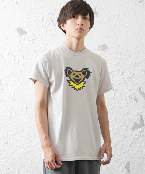 MinoriTY(マイノリティ)の「【Grateful Dead】半袖ベアフェイスプリントTシャツ(Tシャツ/カットソー・メンズ・ホワイト/ブラック/ライトグレー・L/M/XL)」の3枚目の写真