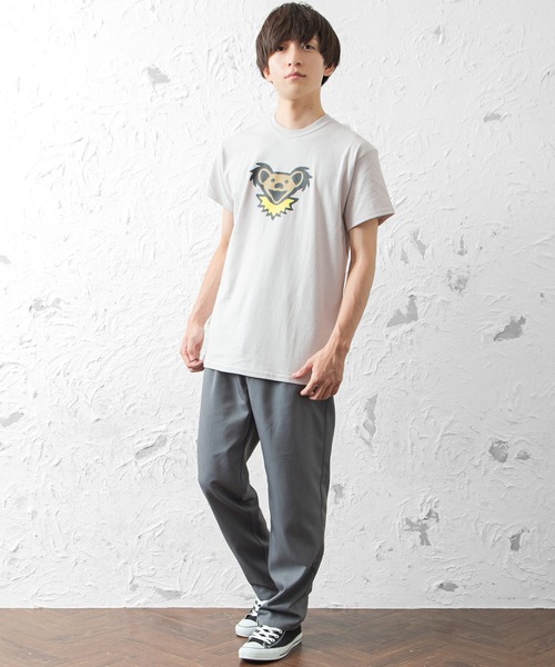 MinoriTY(マイノリティ)の「【Grateful Dead】半袖ベアフェイスプリントTシャツ(Tシャツ/カットソー・メンズ・ホワイト/ブラック/ライトグレー・L/M/XL)」の9枚目の写真