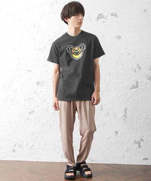 MinoriTY(マイノリティ)の「【Grateful Dead】半袖ベアフェイスプリントTシャツ(Tシャツ/カットソー・メンズ・ホワイト/ブラック/ライトグレー・L/M/XL)」の5枚目の写真