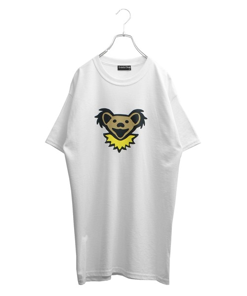 MinoriTY(マイノリティ)の「【Grateful Dead】半袖ベアフェイスプリントTシャツ(Tシャツ/カットソー・メンズ・ホワイト/ブラック/ライトグレー・L/M/XL)」の7枚目の写真