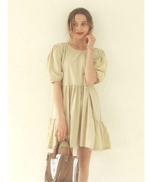 入荷now 口コミ ACYM（アシーム）の「Back tie mini ワンピース（ワンピース ワンピース
