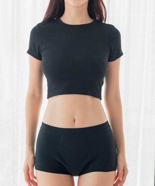 comfits(コンフィッツ)の「吸水ショーツ comfits special(ショーツ・レディース・ブラック/ライトブラック・LL/3L/S/M/L/XS)」の8枚目の写真