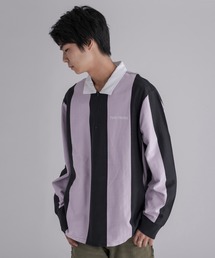 Levi's | LEVI'S(R) SKATEBOARDING SKATE LS RUGBY S&E FREAKY STRIPE MULTI(Tシャツ/カットソー)