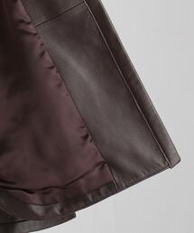 LOEFF（ロエフ）の「＜LOEFF（ロエフ）＞ レザー ポンチョ