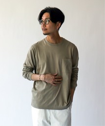 EDIFICE | コットンジャージー クルーネックTシャツ(Tシャツ/カットソー)