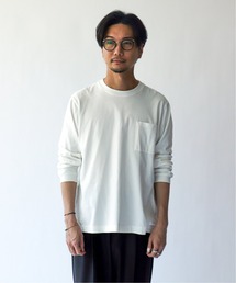 EDIFICE | コットンジャージー クルーネックTシャツ(Tシャツ/カットソー)