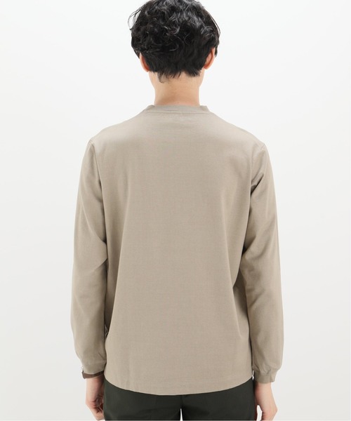 EDIFICE(エディフィス)の「コットンジャージー クルーネックTシャツ(Tシャツ/カットソー・メンズ・ホワイト/ベージュ系その他/ネイビー/ブルー系その他/イエロー・FREE/SMALL/MEDIUM/LARGE)」の14枚目の写真