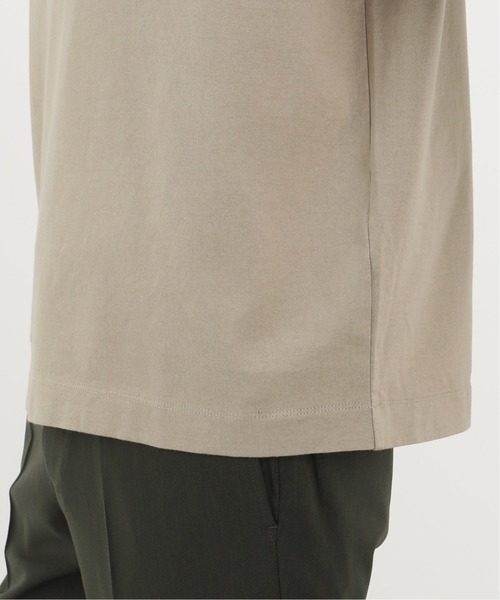 EDIFICE(エディフィス)の「コットンジャージー クルーネックTシャツ(Tシャツ/カットソー・メンズ・ホワイト/ベージュ系その他/ネイビー/ブルー系その他/イエロー・FREE/SMALL/MEDIUM/LARGE)」の19枚目の写真