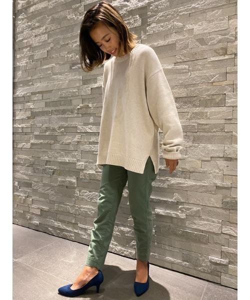 GAP（ギャップ）の「オーバーサイズセーター（ニット/セーター・メンズ・テラコッタ/グリーン/キャメル/アイボリー/ブラック・M/S/L/XL/XS）」の12枚目の写真