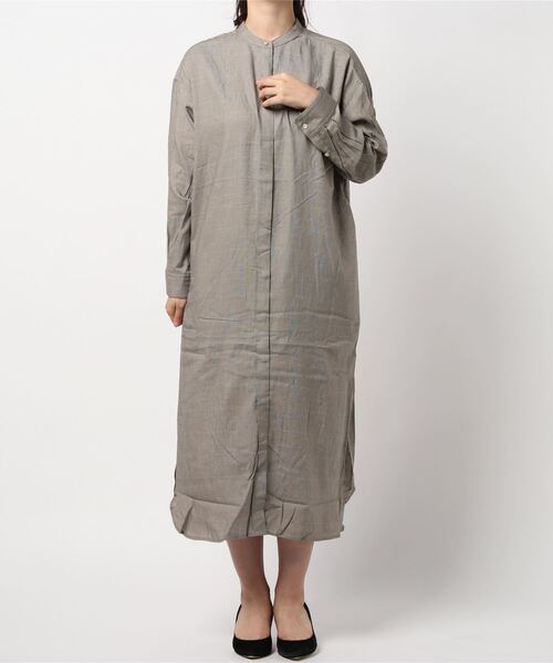 AMERICAN HOLIC（アメリカンホリック）の「バックタック比翼シャツワンピース　＊（ワンピース・レディース・チェック/ホワイト系その他6/ブルー系その他4・FREE）」の18枚目の写真