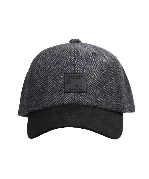 14+（イチヨンプラス）の「ヘリンボーンスエードローキャップ（キャップ・レディース・ブラック/ベージュ/ネイビー・FREE）」の9枚目の写真