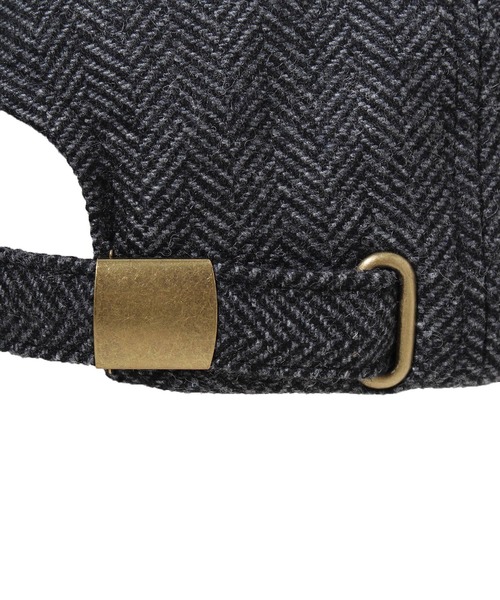 14+（イチヨンプラス）の「ヘリンボーンスエードローキャップ（キャップ・レディース・ブラック/ベージュ/ネイビー・FREE）」の12枚目の写真