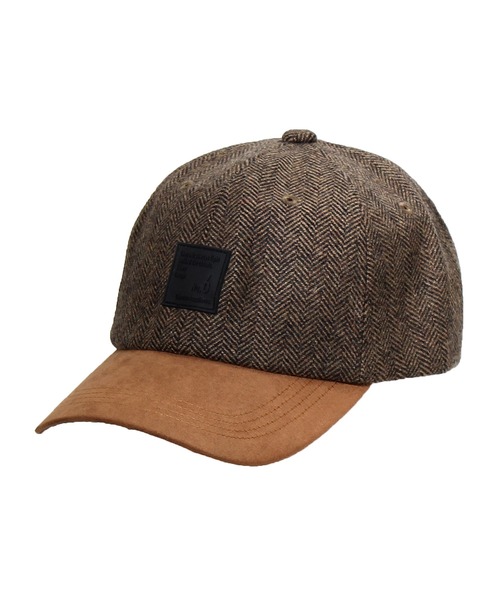 14+（イチヨンプラス）の「ヘリンボーンスエードローキャップ（キャップ・レディース・ブラック/ベージュ/ネイビー・FREE）」の5枚目の写真