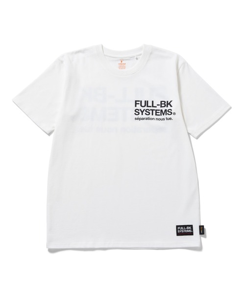 FULL-BK(フルビーケー)の「CORDURA × FULL-BK SYSTEM TEE(Tシャツ/カットソー・メンズ・ブラック/ホワイト・MEDIUM/LARGE)」の2枚目の写真