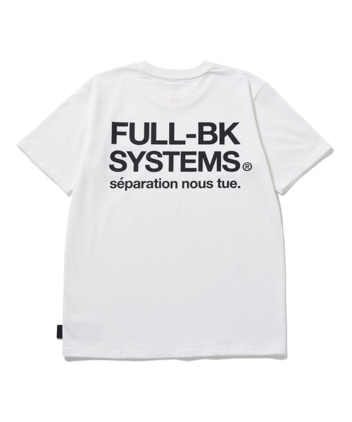 FULL-BK(フルビーケー)の「CORDURA × FULL-BK SYSTEM TEE(Tシャツ/カットソー・メンズ・ブラック/ホワイト・MEDIUM/LARGE)」の3枚目の写真