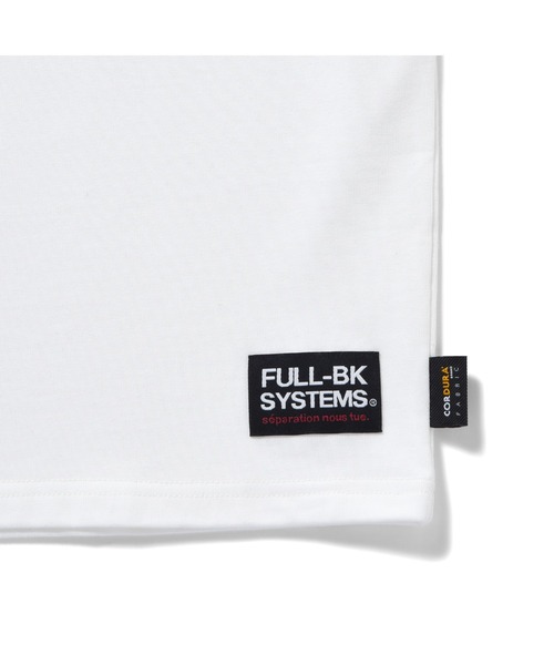 FULL-BK(フルビーケー)の「CORDURA × FULL-BK SYSTEM TEE(Tシャツ/カットソー・メンズ・ブラック/ホワイト・MEDIUM/LARGE)」の8枚目の写真