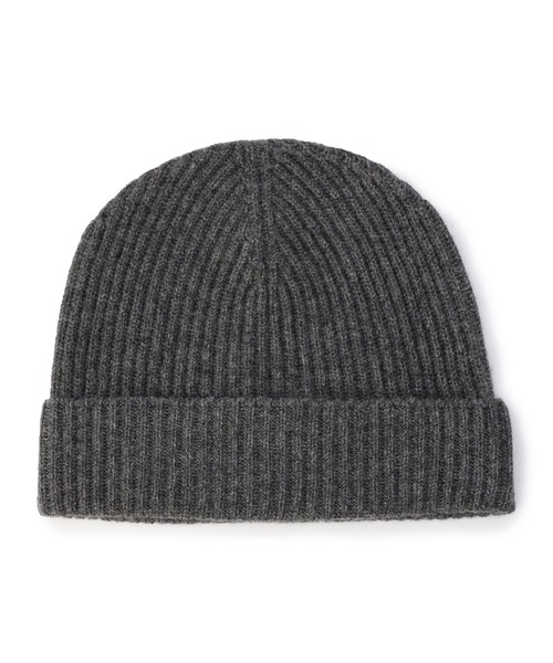 JOHNSTONS / リブカシミヤニットキャップ JOHNSTONS / リブカシミヤニットキャップ