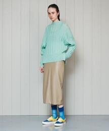 H　BEAUTY&YOUTH UNITED ARROWS | ＜H＞FAKE LEATHER TIGHT SKIRT/スカート(スカート)