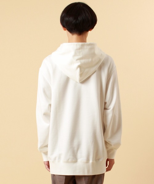 Lee(リー)の「【LEE/リー】別注 ボックスプリントプルパーカー(パーカー・メンズ・ブラック系その他/ホワイト/オリーブ/グレー・M/XL/L)」の8枚目の写真