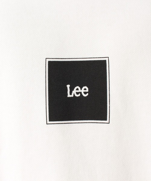 Lee(リー)の「【LEE/リー】別注 ボックスプリントプルパーカー(パーカー・メンズ・ブラック系その他/ホワイト/オリーブ/グレー・M/XL/L)」の11枚目の写真