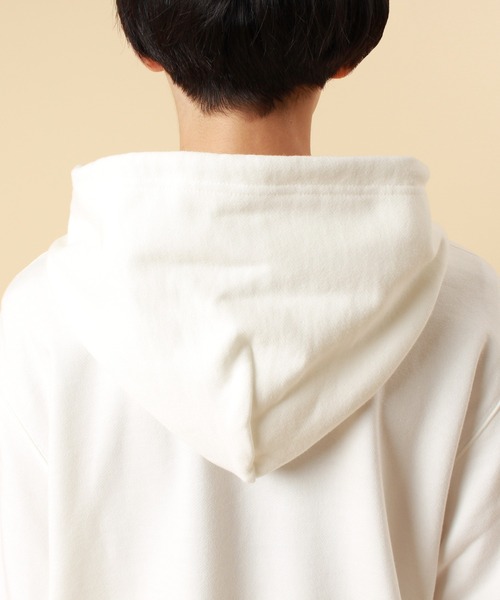 Lee(リー)の「【LEE/リー】別注 ボックスプリントプルパーカー(パーカー・メンズ・ブラック系その他/ホワイト/オリーブ/グレー・M/XL/L)」の10枚目の写真