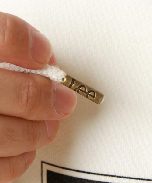 Lee(リー)の「【LEE/リー】別注 ボックスプリントプルパーカー(パーカー・メンズ・ブラック系その他/ホワイト/オリーブ/グレー・M/XL/L)」の15枚目の写真