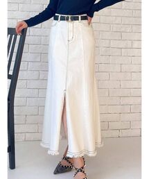 RESEXXY | センタースリットデニムスカート(デニムスカート)