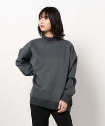 earth music&ecology | 両面起毛ハイネックプルオーバー　＊(Tシャツ/カットソー)