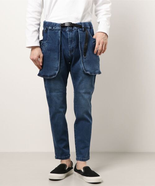 WILDERNESS EXPERIENCE（ウィルダネスエクスペリエンス）の「＿WILDERNESS EXPERIENCE　ストレージ クライミングデニムパンツ（デニムパンツ・メンズ・A/B/C・L/M/XL）」の2枚目の写真