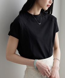 GeeRA | 【21夏新着】綿100％プチハイネックラグランＴシャツ(Tシャツ/カットソー)