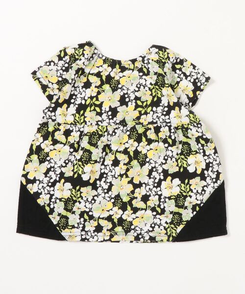 RAGMART（ラグマート）の「総柄チュニックTシャツ グレープ ドット 花柄（Tシャツ/カットソー・キッズ・ブラック×ホワイト/ドット/ピンク系その他・110cm/120cm/130cm/100cm）」の6枚目の写真
