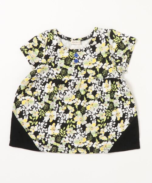 RAGMART（ラグマート）の「総柄チュニックTシャツ グレープ ドット 花柄（Tシャツ/カットソー・キッズ・ブラック×ホワイト/ドット/ピンク系その他・110cm/120cm/130cm/100cm）」の13枚目の写真