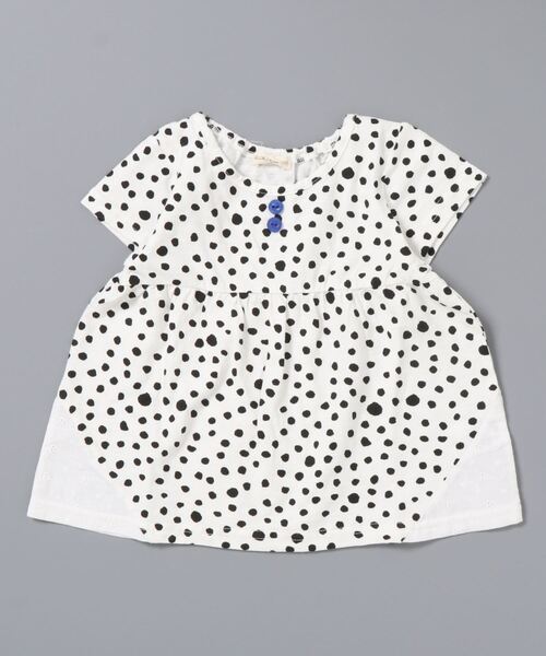 RAGMART（ラグマート）の「総柄チュニックTシャツ グレープ ドット 花柄（Tシャツ/カットソー・キッズ・ブラック×ホワイト/ドット/ピンク系その他・110cm/120cm/130cm/100cm）」の14枚目の写真