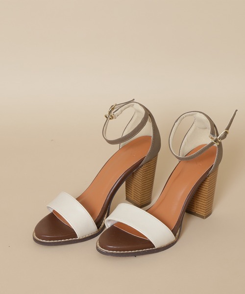 N.(N. Natural Beauty Basic)(エヌエヌナチュラルビューティーベーシック)の「ヒールカップサンダル(パンプス・レディース・ブラック/ホワイト/ブラウン・LARGE/MEDIUM/SMALL)」の18枚目の写真