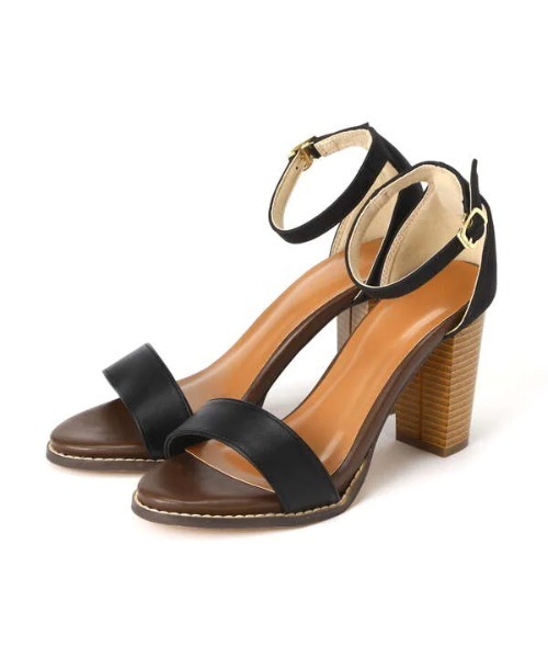 N.(N. Natural Beauty Basic)(エヌエヌナチュラルビューティーベーシック)の「ヒールカップサンダル(パンプス・レディース・ブラック/ホワイト/ブラウン・LARGE/MEDIUM/SMALL)」の11枚目の写真