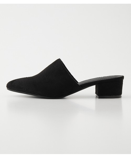 AZUL by moussy（アズールバイマウジー）の「BACK OPEN PUMPS/バックオープンパンプス（サンダル・レディース・ブラック/ライトパープル・LARGE/SMALL/MEDIUM）」の16枚目の写真