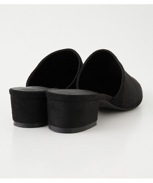 AZUL by moussy（アズールバイマウジー）の「BACK OPEN PUMPS/バックオープンパンプス（サンダル・レディース・ブラック/ライトパープル・LARGE/SMALL/MEDIUM）」の7枚目の写真