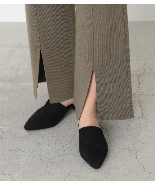 AZUL by moussy（アズールバイマウジー）の「BACK OPEN PUMPS/バックオープンパンプス（サンダル・レディース・ブラック/ライトパープル・LARGE/SMALL/MEDIUM）」の12枚目の写真