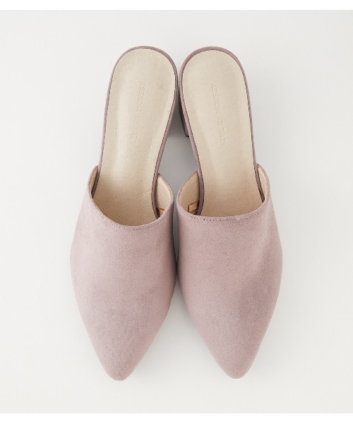 AZUL by moussy（アズールバイマウジー）の「BACK OPEN PUMPS/バックオープンパンプス（サンダル・レディース・ブラック/ライトパープル・LARGE/SMALL/MEDIUM）」の17枚目の写真