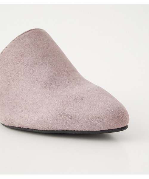 AZUL by moussy（アズールバイマウジー）の「BACK OPEN PUMPS/バックオープンパンプス（サンダル・レディース・ブラック/ライトパープル・LARGE/SMALL/MEDIUM）」の8枚目の写真