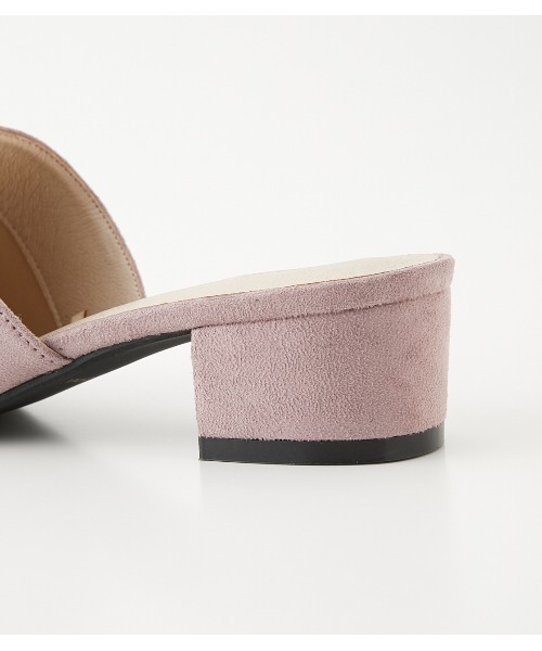 AZUL by moussy（アズールバイマウジー）の「BACK OPEN PUMPS/バックオープンパンプス（サンダル・レディース・ブラック/ライトパープル・LARGE/SMALL/MEDIUM）」の15枚目の写真