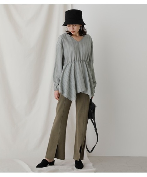 AZUL by moussy（アズールバイマウジー）の「BACK OPEN PUMPS/バックオープンパンプス（サンダル・レディース・ブラック/ライトパープル・LARGE/SMALL/MEDIUM）」の18枚目の写真