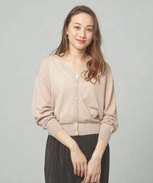 closet story | ＜closet story＞□スケカン イージーVネック カーディガン -手洗い可能-(カーディガン/ボレロ)