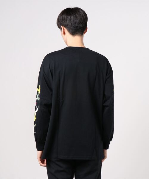 Mark Gonzales（マーク・ゴンザレス）の「Mark Gonzales(マーク ゴンザレス)エンジェルプリントロングスリーブカットソー×2type（Tシャツ/カットソー・メンズ・ホワイト系2/ブラック系1/ブラック系2/ホワイト系1・XL/L/M）」の6枚目の写真