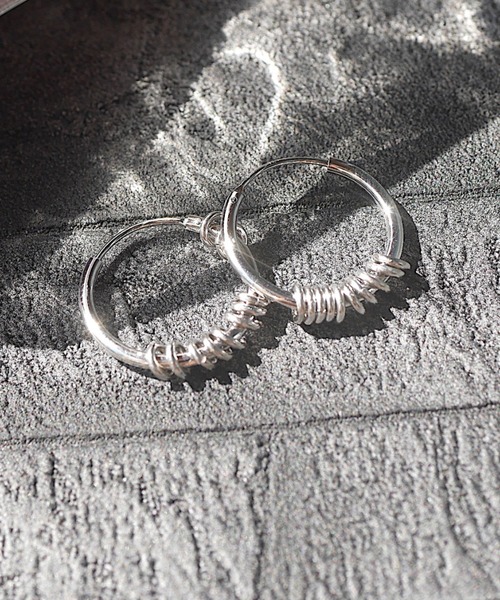 8(eight)(エイト)の「silver925 ピアス(ピアス(両耳用)・メンズ・C/D/F/G/H/I/J/K/L/M/O/P/A/B/E/Q/N・FREE)」の6枚目の写真