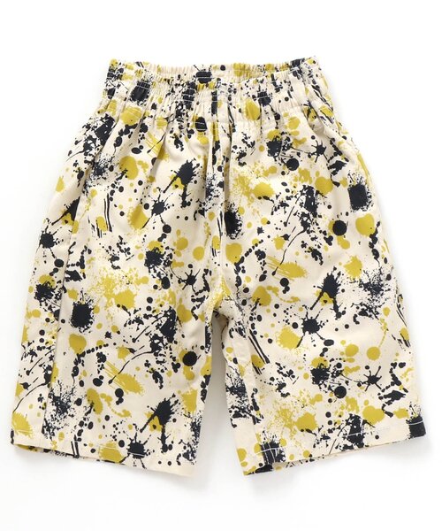 BREEZE（ブリーズ）の「シェフハーフパンツ 5分丈（その他パンツ・キッズ・その他10/インディゴブルー/グリーン/サーモンピンク/アイボリー・100/110/120/150/90/130/140）」の2枚目の写真