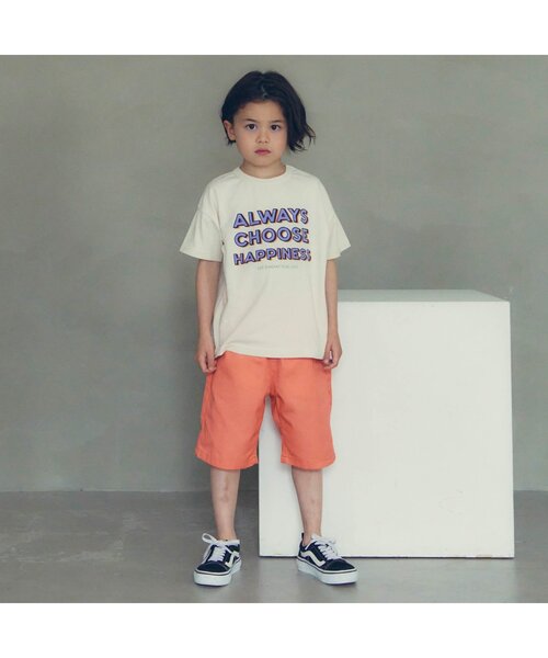 BREEZE（ブリーズ）の「シェフハーフパンツ 5分丈（その他パンツ・キッズ・その他10/インディゴブルー/グリーン/サーモンピンク/アイボリー・100/110/120/150/90/130/140）」の6枚目の写真