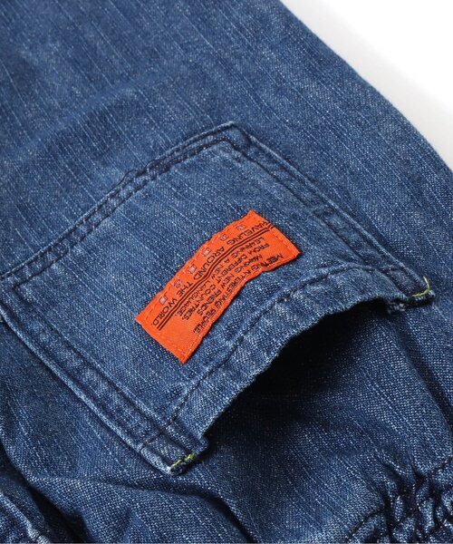 BREEZE（ブリーズ）の「シェフハーフパンツ 5分丈（その他パンツ・キッズ・その他10/インディゴブルー/グリーン/サーモンピンク/アイボリー・100/110/120/150/90/130/140）」の10枚目の写真